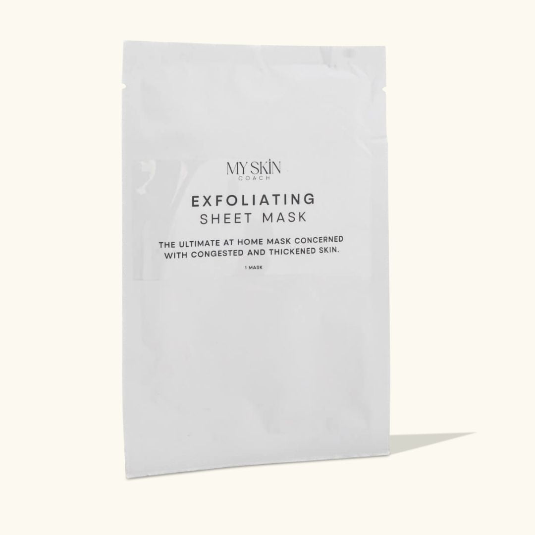 exfoliating sheet mask pack